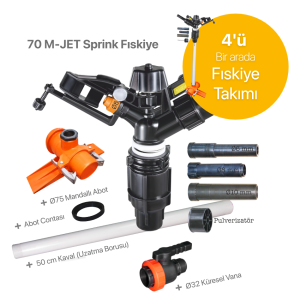 70 M-JET Sprink Fıskiye Takımı (Ø75)