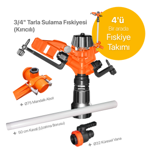 Tarla Sulama Fıskiye Takımı (Ø75)